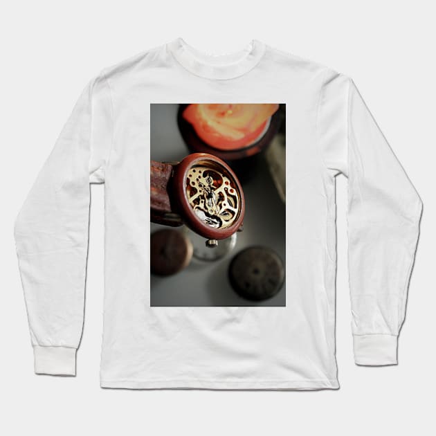 The illusion of time Long Sleeve T-Shirt by nikolaeftimov